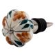 Light Caramel Plant Melon Ceramic Wine Stopper (Pack Of One Piece)